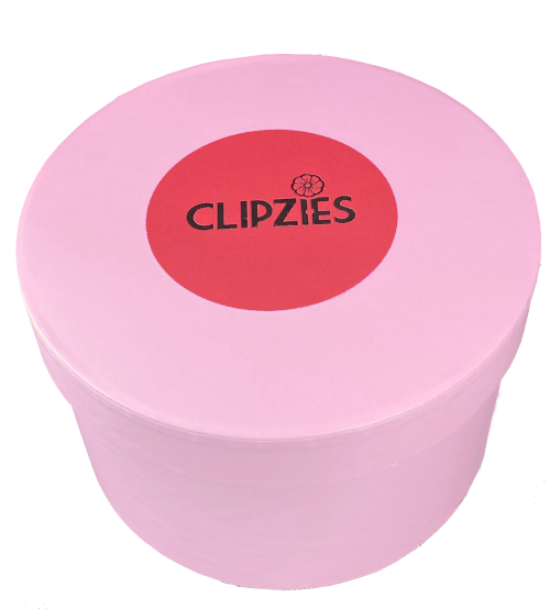 💖 Moederdag: 4 Rozen Rood in roze hoedendoos