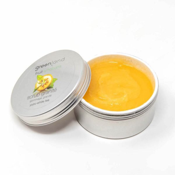 Scrub granitè 200 ml, yuzu-witte thee