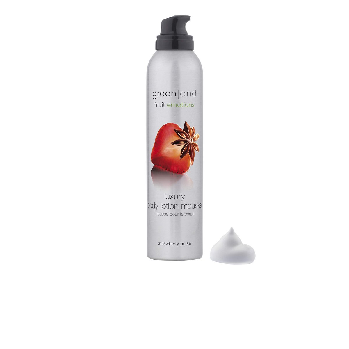 Cadeaupakket shower & body mousse, aardbei-anijs